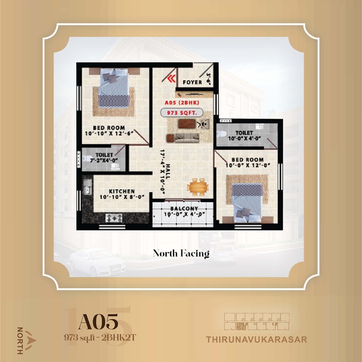 2 and 3 Bhk Apartment in Tambaram